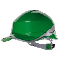 Защитная каска из ABS BASEBALL DIAMOND V зеленая